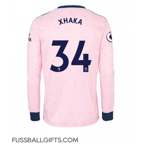 Arsenal Granit Xhaka #34 Fußballbekleidung 3rd trikot 2022-23 Langarm